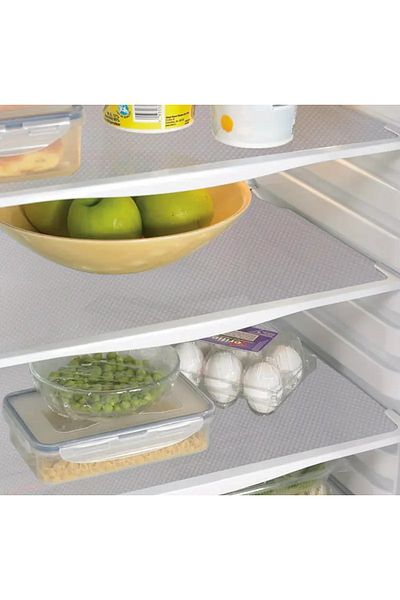 Blue Home 45 cm X 3 m Refrigerator Shelves - Washable and Cuttable Glass Mat