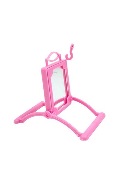 Ans Pink Mirrored Perch Swing Budgie Toy