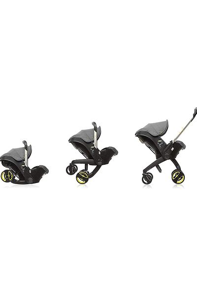 BabyCara Baby Stroller Lightweight Foldable Multi-function 4-in-1 Pushchair Two Way Pushable 0to 3 Years Grey
