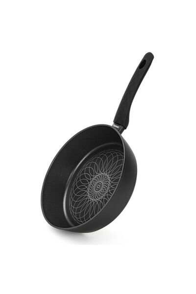 Fissman مقلاة عميقة سلسلة مونيك 26 سم مع قاعدة حثية (ألومنيوم مع طلاء غير لاصق)