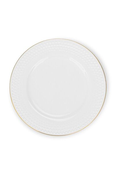Fissman 2-Piece Plates Noemi Series 20cm Fine Bone China