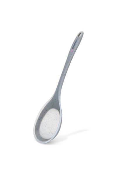 Fissman Slotted Spoon Mauris Grey 34cm (Nylon + Silicone)