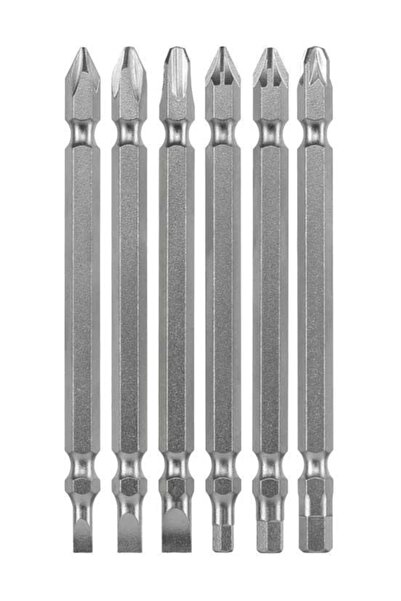 Kwb Doppelbit set 100mm 6tlg. Çift Taraflı Bits Uç 100mm6prç 49120910