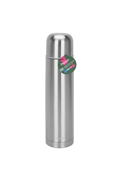 Fissman Double Wall Vacuum Flask 1000 ml Stainless Steel