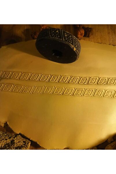 Enbceramic 1,5 Cm Desen 5 Cm Çap Doku Rulosu-doku Kil Tekerleği 3