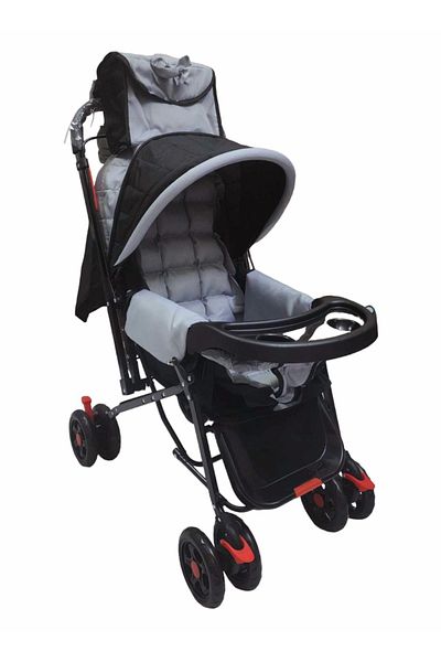 BabyCara Baby Stroller Reversible Handle with a Bag for Babies Accessories 0-3 Years