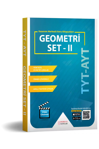 Sonuç Derece Yayınları Tyt Ayt Geometri Modüler Set -ıı- 2023-2024 Derece Yay...