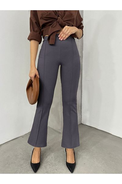 Modamorfo Smoked Lycra Elastic Waist Spanish Trousers