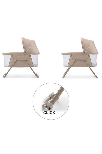 Kinderkraft - 3-In-1 Lovi Baby Cot/Cradle - Beige