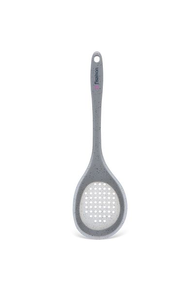 Fissman Slotted Spoon Mauris Grey 34cm (Nylon + Silicone)
