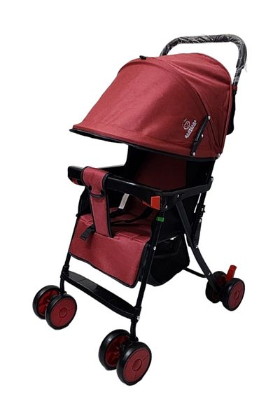 BabyCara Lightweight Stroller with Adjustable Seat and Convenient Storage Basket