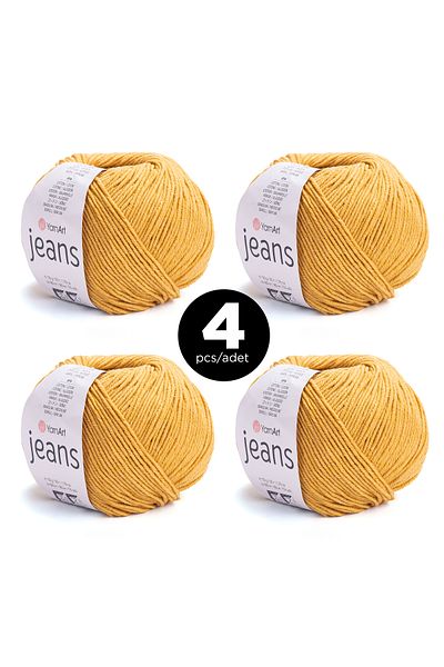 Yarnart Jeans Knitting Strip - 84 - Pack of 4
