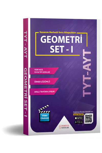 Sonuç Derece Yayınları Tyt Ayt Geometri Modüler Set -ı- 2023-2024 Derece Yayı...