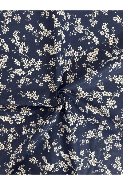 Niks Home %100 Pamuk Desenli Poplin Kumaş - En: 160cm