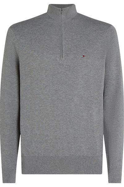 Tommy Hilfiger Essential Cotton Zip Mock Sweatshirt