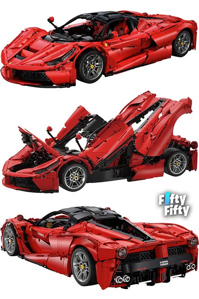 Vagonlife Viva Hypercar -C61505W (4739 Pieces) Professional Toy Construction Set