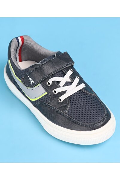 Pine kids Velcro Closure Casual Shoes - Grey