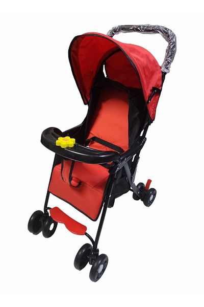 BabyCara Lightweight Stroller with Adjustable Seat and Convenient Storage Basket