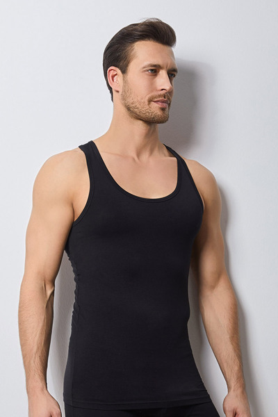 Svm Чоловічий спортивний топ з коміром-стійкою