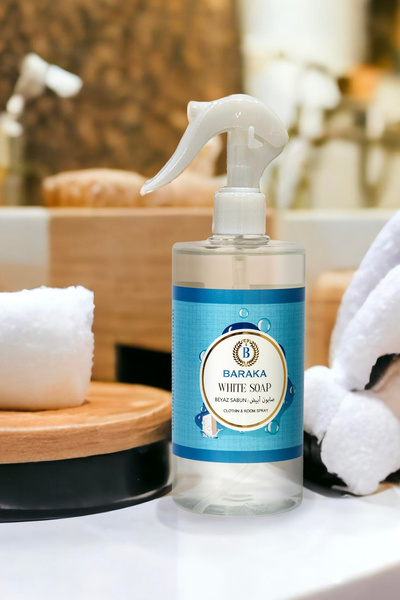 Barakat Beyaz Sabun , 350 ml Oda Ve Çamaşır Spreyi