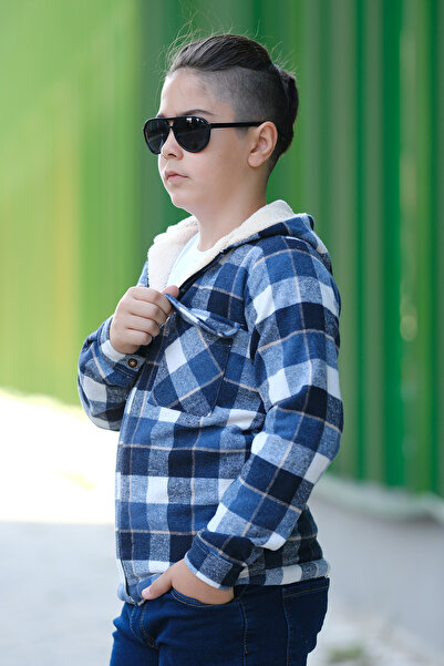 Pina Kids Erkek Çocuk İçi Polarlı Oduncu Gömlek GMLK.0001