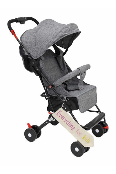 BabyCara Lightweight Stroller with Adjustable Seat and Convenient Storage Basket