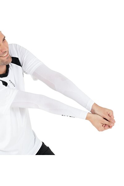 Decathlon كم الكرة الطائرة الأبيض - Vap500