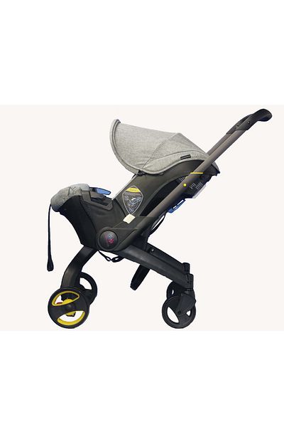 BabyCara Baby Stroller Lightweight Foldable Multi-function 4-in-1 Pushchair Two Way Pushable 0to 3 Years Grey