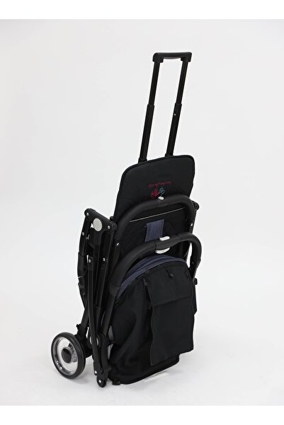 BabyCara Ultra Lightweight Compact Folding Travel Cabin Stroller For Baby 5-Point Safety Harness