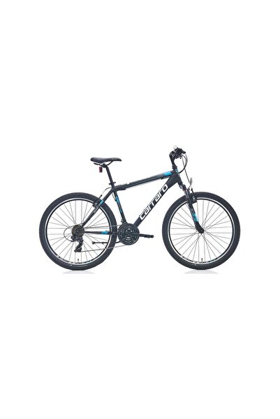 Carraro Speed 260 26 Jant 21 Vites 46 cm V-Fren Dağ Bisikleti-Mat Siyah-Mavi-Koyu-Mavi