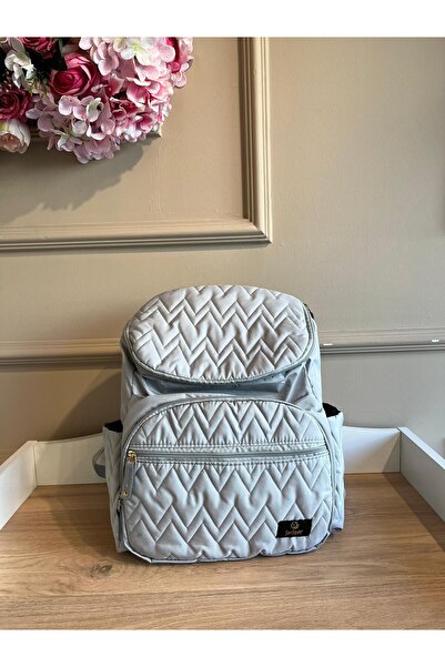 jadeer حقيبة أوليمبوس للعناية بالطفل باللون الرمادي الفاتح