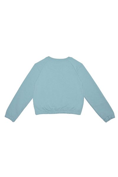 Benetton Turquoise Girls' Sweatshirt