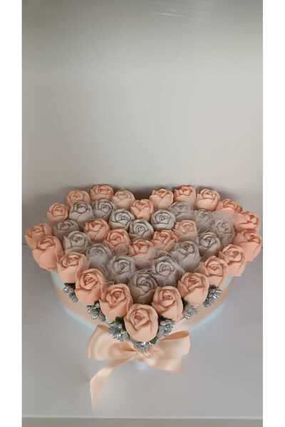 Stone Age Begins Anneler Günü Tasarım Güller Kokulu Taş Çiçek Aranjmanı