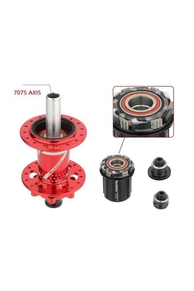 Genel Markalar Pro7 Arka Göbek 32 Delik Kırmızı