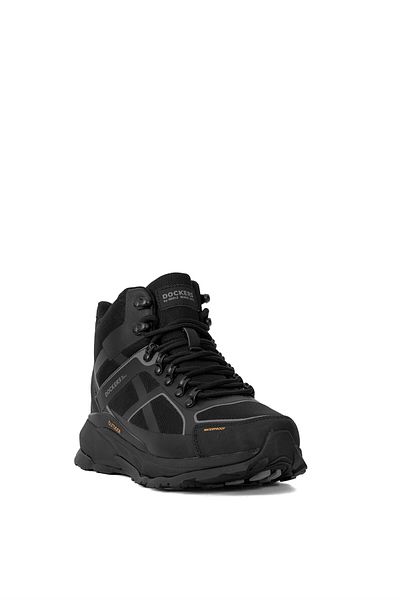 Dockers 101815476   4F 237518   4Pr - Men's Black Genuine Leather Outdoor Hi Boots