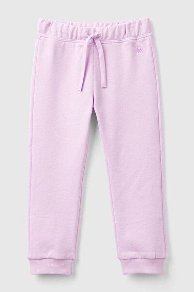 Benetton بنطلون طفلة - أرجواني