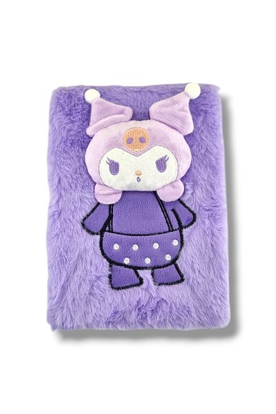 Taktuka Plush Kuromi Covered Daily Commemorative Book