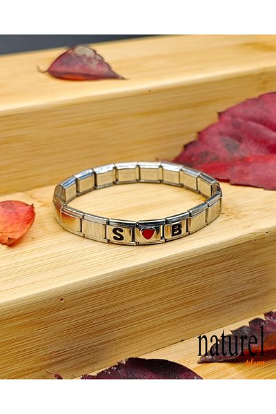 Naturel Tılsım Italian Stainless Steel Couple Bracelet
