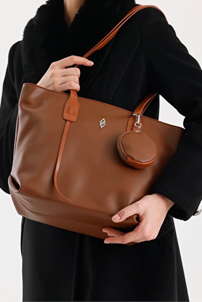 Aron Atelier Veronika Tan Soft Leather Women's Shoulder Bag