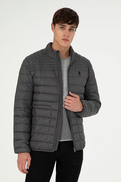 U.S. Polo Assn. Men's Anthracite Coat 50292902 -Vr006