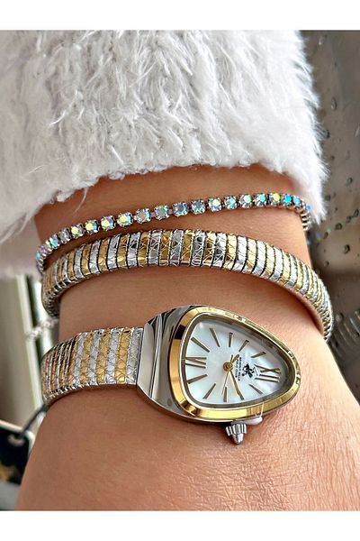 Beverly Hills Polo Club ساعة يد نسائية موديل ثعبان BP3747C.220