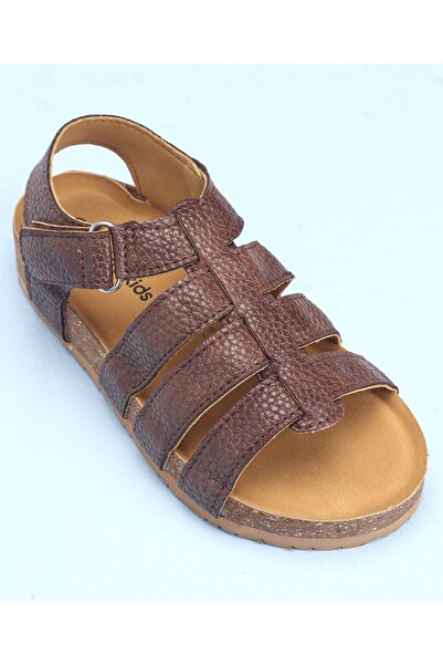 Pine kids Velcro Closure Sandals - Brown