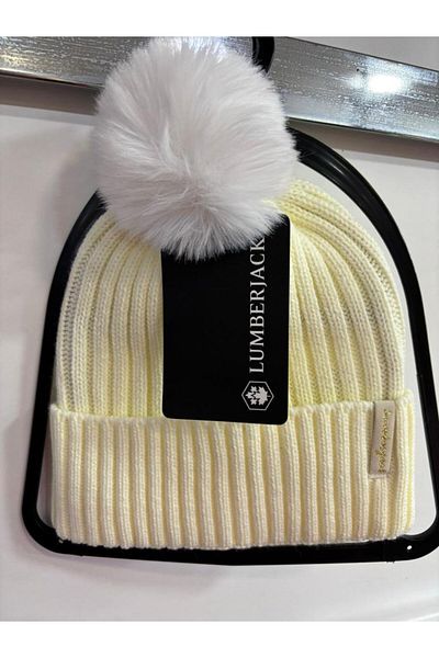 lumberjack Wl Moon 46 Br-4Pr White Women's Beret 101898738