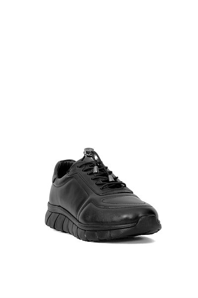 Ayakkabı Fuarı Elit BTNAT4220C - Pantofi casual de damă din piele naturală neagră