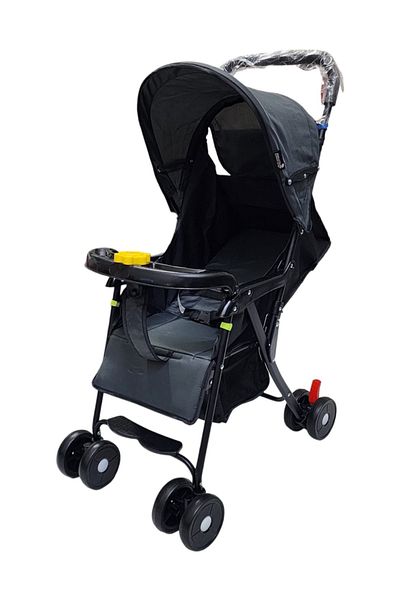 BabyCara Lightweight Stroller with Adjustable Seat and Convenient Storage Basket