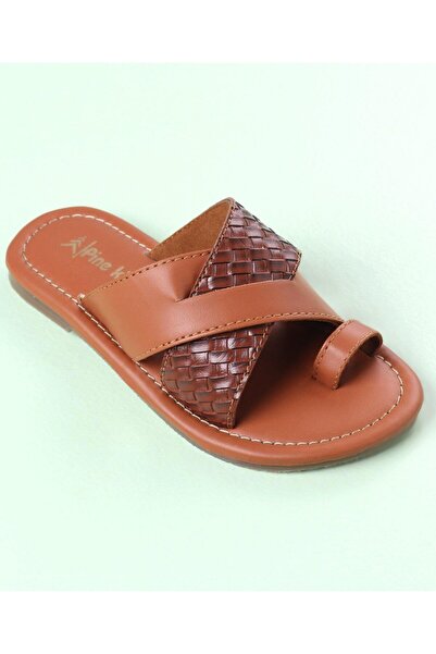 Pine kids Slip On Ethnic Footwear - Brown
