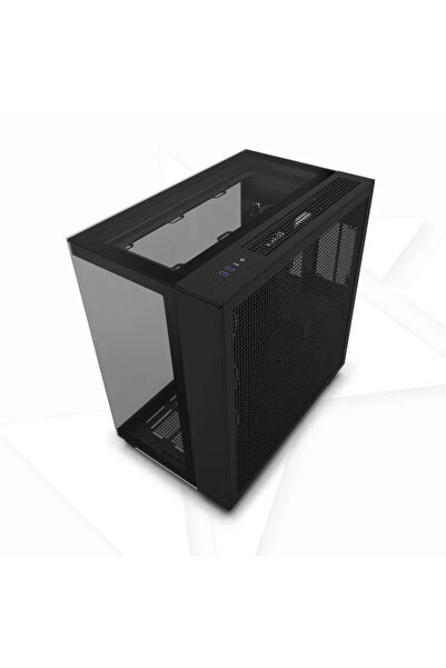 Nzxt حافظة H9 Elite مع مراوح RGB باللون الأسود