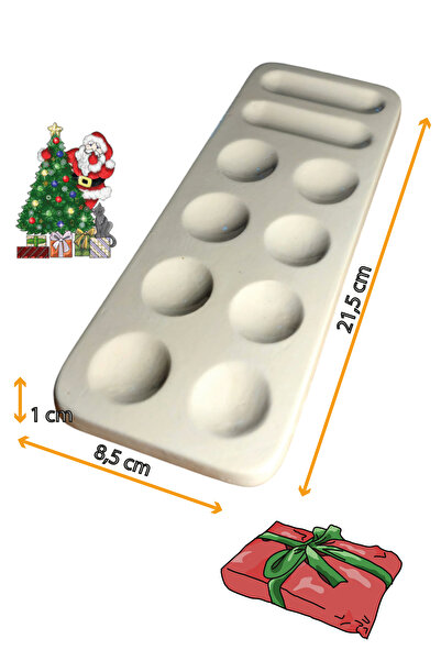 toprakanaart Seramik Palet - Porselen Resim Paleti