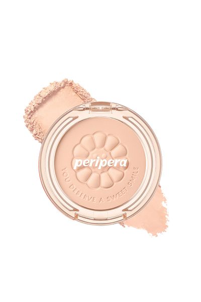PERIPERA Sebum Balancing Powder Blush Peripera Pure Blushed Sunshine Cheek (22 Creamy Nude)(K-Ookie)