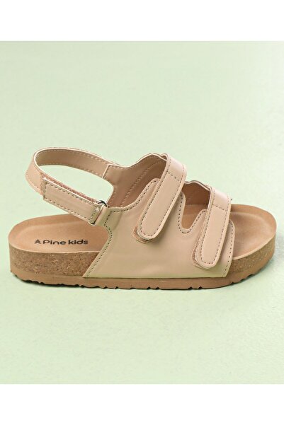 Pine kids Sandals With Velcro Closure -  Cream